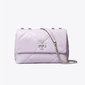 Tory Burch Small Kira Diamond Quilted Leather Convertible Shoulder Bag